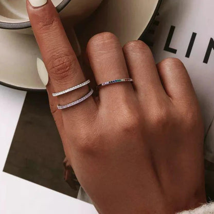 finityzoneEleganter Bamoer 925er Sterling Silber Ring – Zeitlose Eleganz für Sie