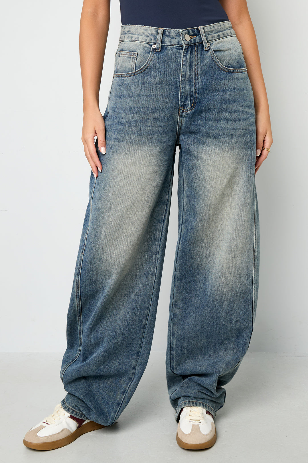 damen ballonhose leicht | baumwolle | mehrfarbig