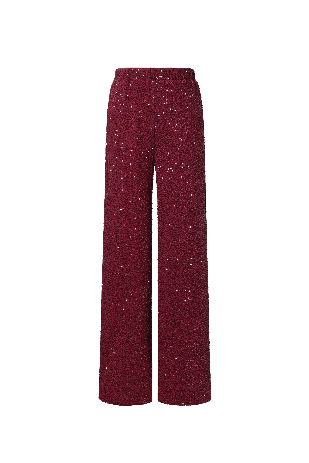 damen hose pailletten | polyester | mehrfarbig