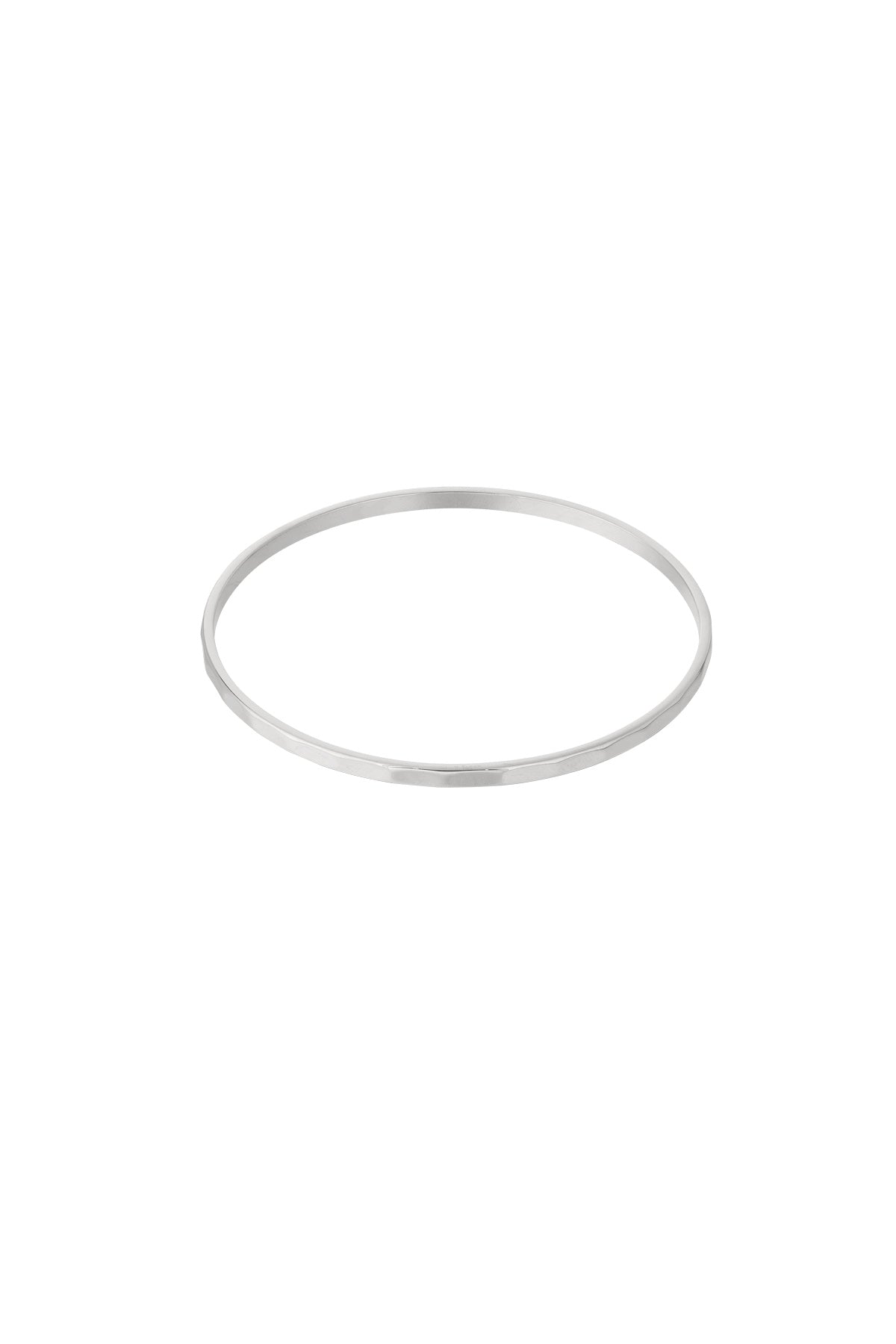schlichter eckiger armreif