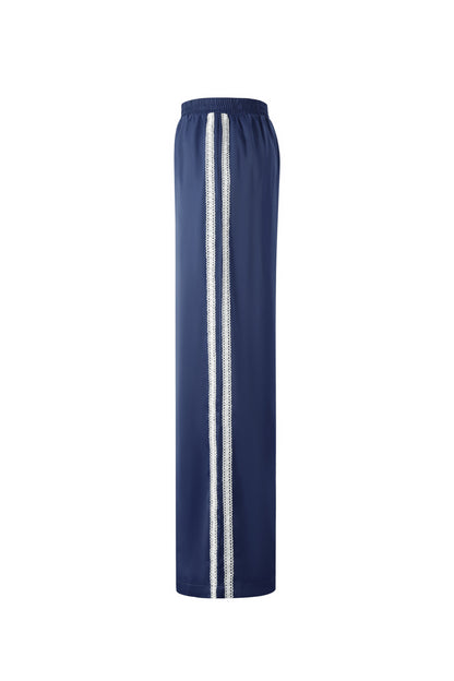 Damen Hose Sport Farbkontrast | Polyester | Mehrfarbig