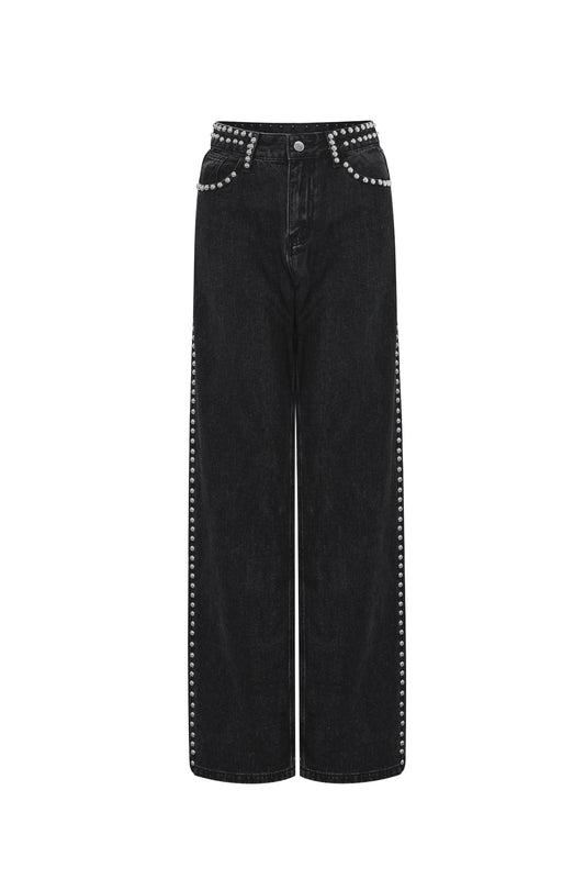 Damen Hose Classic | Baumwolle | Schwarz