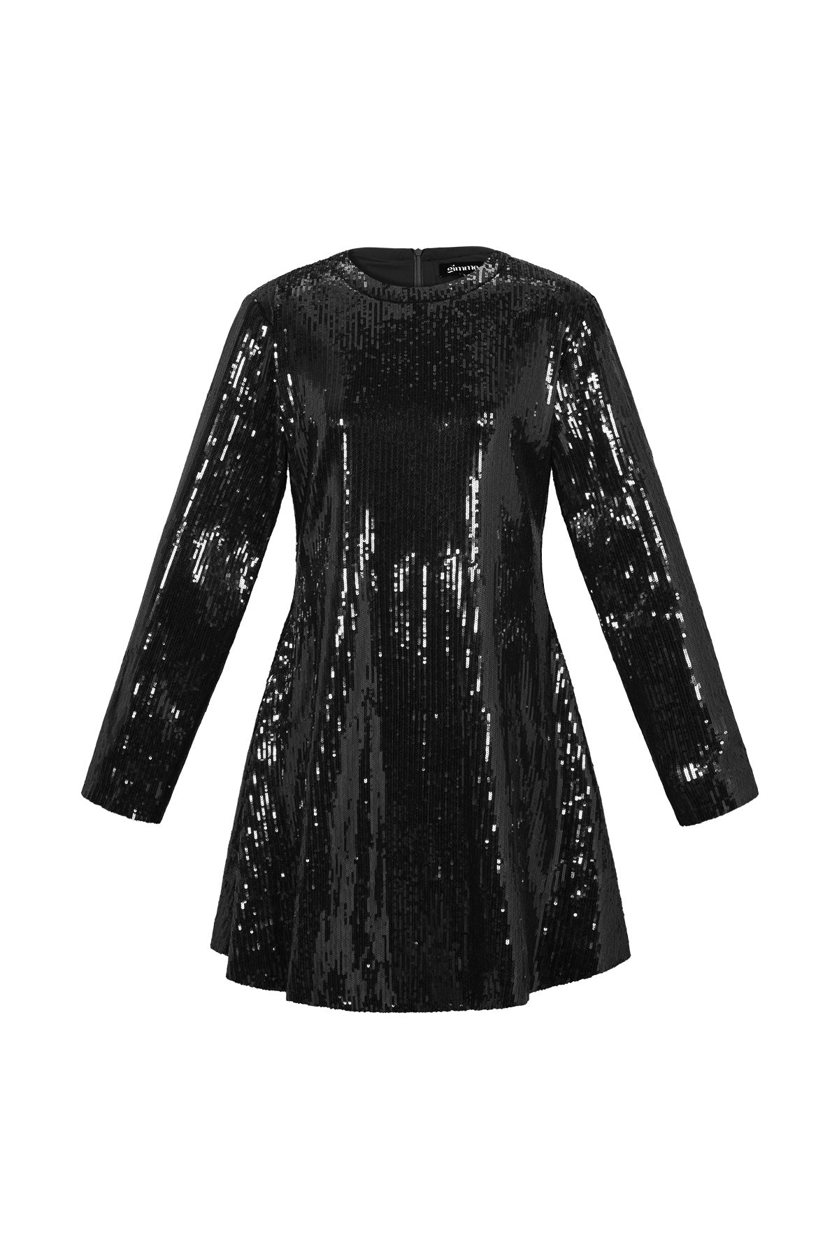 damen minikleid pailletten glamour | polyester | mehrfarbig