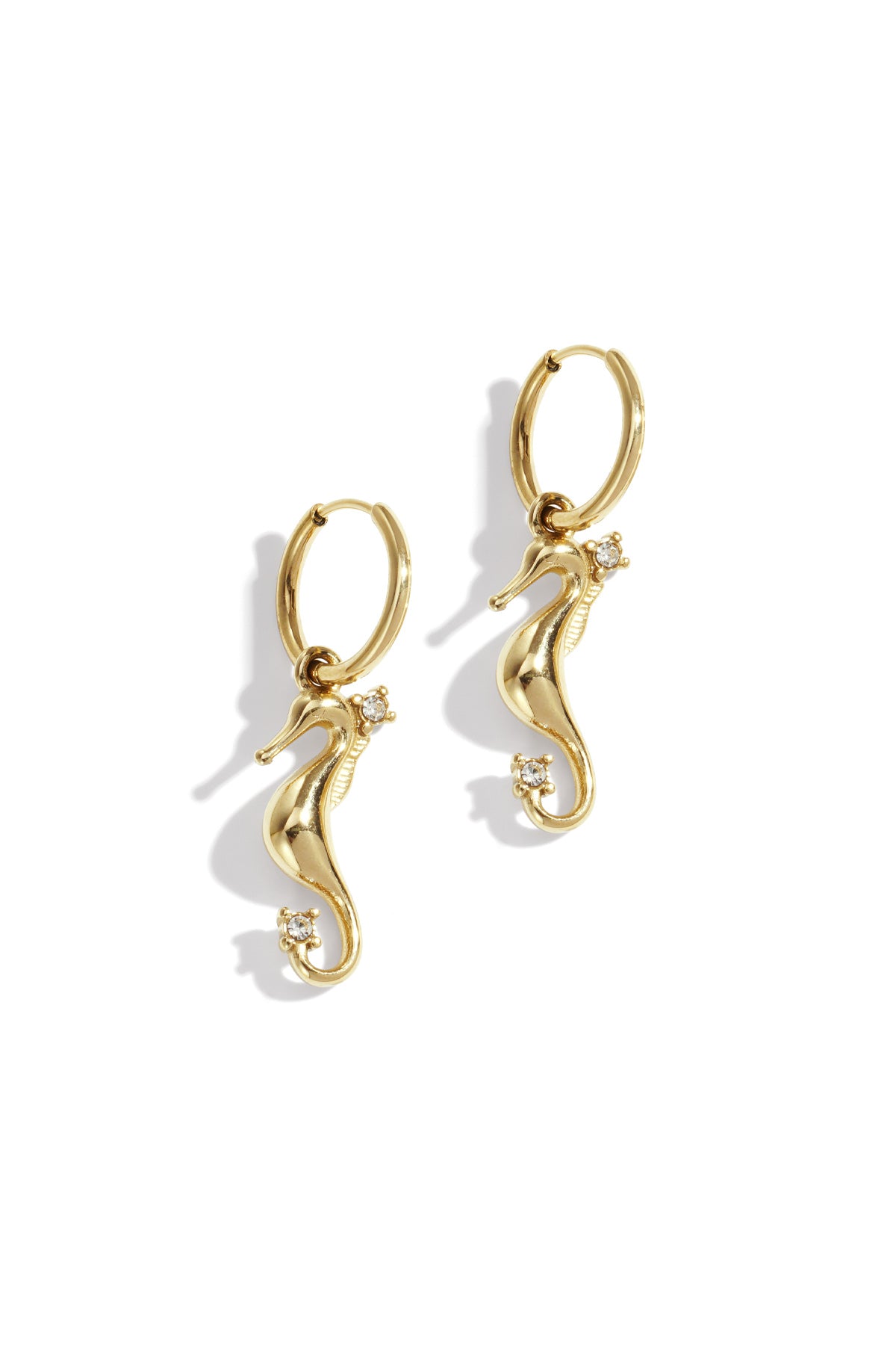 damen tropfenohrringe basic | edelstahl | gold & silber