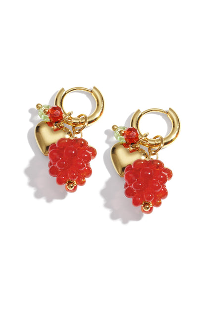 Edelstahl Tropfen Ohrringe obst Täglich Täglich Einfache Serie frauen schmuck