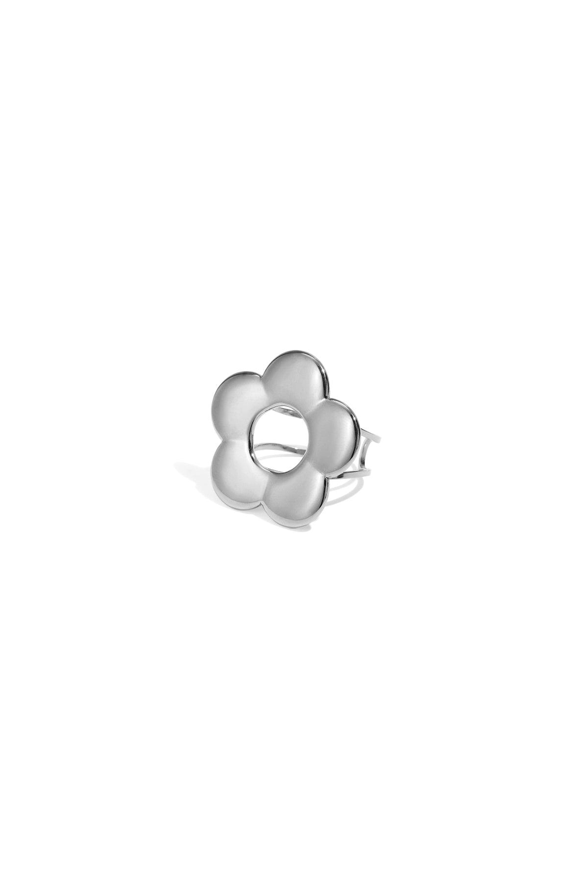 damen ring blume statement | edelstahl | gold-/silberfarbe