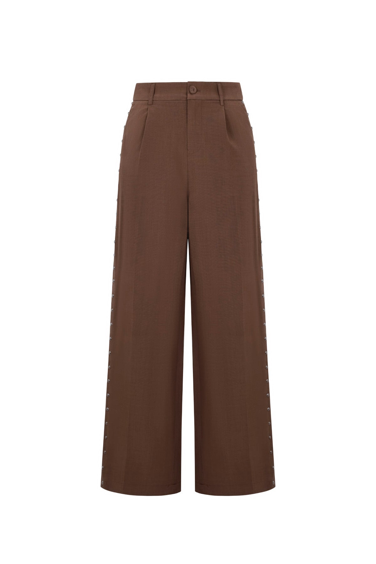 Damen Weithose Herbst | Polyester | Braun