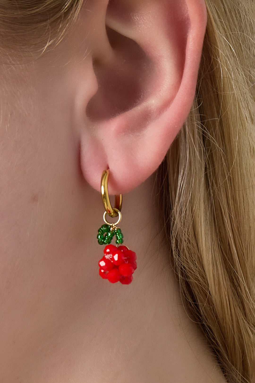 edelstahl tropfen ohrringe pflanze casual täglichen frauen schmuck