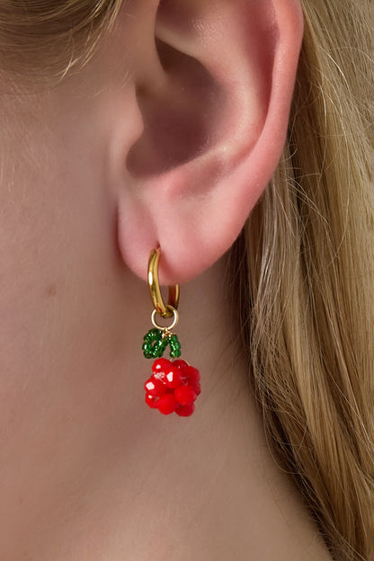 Edelstahl Tropfen Ohrringe Pflanze Casual Täglichen frauen schmuck